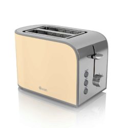 Swan Retro 2 Slice Toaster - Cream